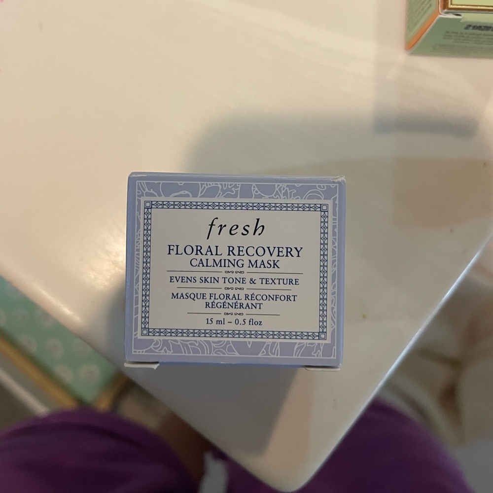 Fresh floral recovery calming mask 0.5 fl oz